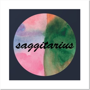 Saggitarius zodiac sign Posters and Art